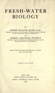 Cover of: Fresh-water biology by Henry Baldwin Ward