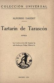 Cover of: Tartarín de Tarascón by Alphonse Daudet