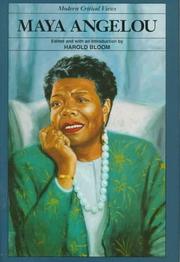 Cover of: Maya Angelou by Harold Bloom
