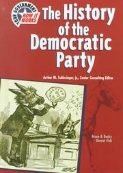 Cover of: The history of the Democratic Party