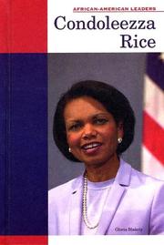 Cover of: Condoleezza Rice (African-American Leaders)