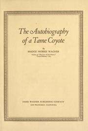 Cover of: The autobiography of a tame coyote