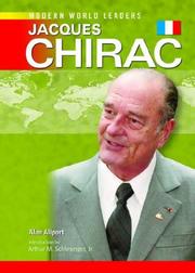 Cover of: Jacques Chirac (Modern World Leaders)