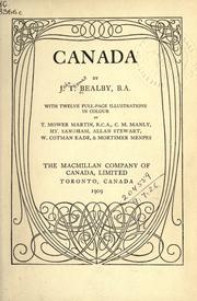 Cover of: Canada by John Thomas Bealby