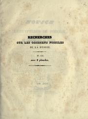 Cover of: Notice sur l'Eurypterus de Podolie et le Chirotherium de Livonie