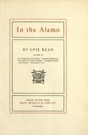 Cover of: In the Alamo