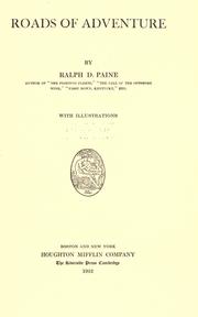 Roads of adventure by Ralph Delahaye Paine