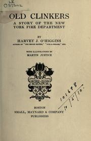 Cover of: Old Clinkers: a story of the New York Fire Department