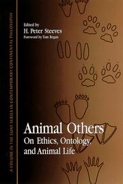 Cover of: Animal Others: On Ethics, Ontology, and Animal Life (Suny Series in Contemporary Continental Philosophy)