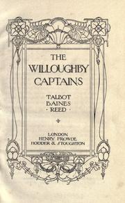 Cover of: The Willoughby captains