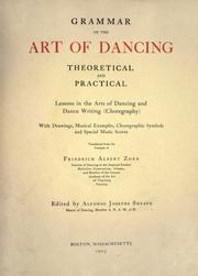 Grammatik der Tanzkunst by Friedrich Albert Zorn