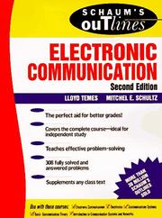 Schaum's outline of theory and problems of electronic communication