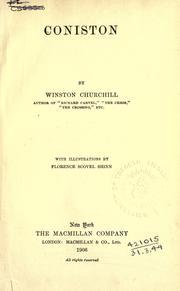Cover of: Coniston. by Winston Churchill