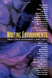 Cover of: Writing Environments
