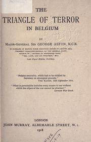 Cover of: The triangle of terror in Belgium.
