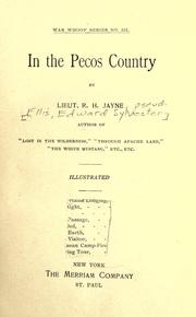 Cover of: In the Pecos country.
