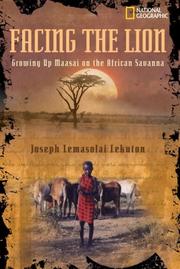 Facing the lion by Joseph Lekuton
