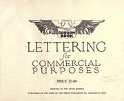 Cover of: Lettering for commercial purposes