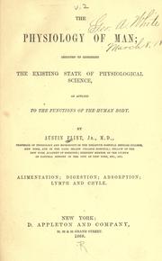 Cover of: The physiology of man by Flint, Austin