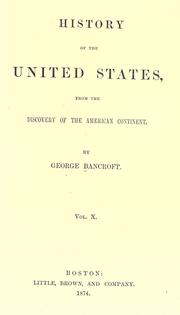 Cover of: History of the United States