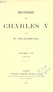 Cover of: Histoire de Charles V.