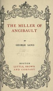 Cover of: The miller of Angibault
