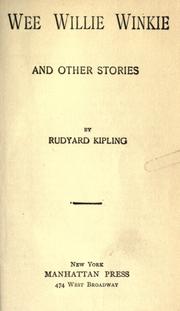 Wee Willie Winkie by Rudyard Kipling