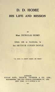 D. D. Home by Home, Daniel Dunglas Mrs.