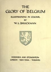 Cover of: glory of Belgium