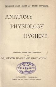 Cover of: Anatomy, physiology, hygiene