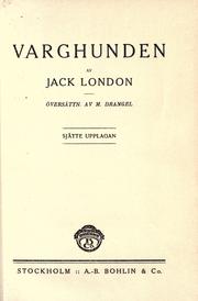 Cover of: Varghunden by Jack London