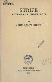 Cover of: Strife by John Galsworthy
