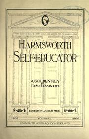 Cover of: Harmsworth self-educator by Mee, Arthur