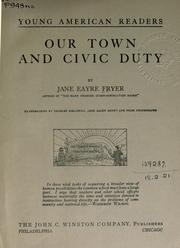 Cover of: Our town and civic duty