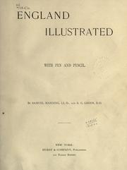 Cover of: England illustrated with pen and pencil.