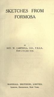 Cover of: Sketches from Taiwan by Wm Campbell