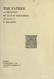 Cover of: The father by August Strindberg