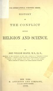 Cover of: History of the conflict between religion and science