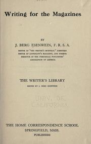 Cover of: writing