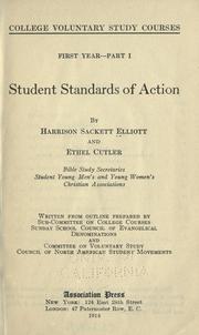 Cover of: Student standards of action