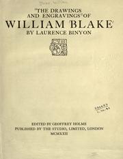 Cover of: The drawings and engravings of William Blake by William Blake