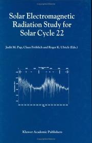 Solar electromagnetic radiation study for solar cycle 22 : proceedings of the SOLER22 workshop held at the National Solar Observatory, Sacramento Peak, Sunspot, New Mexico, USA, June 17-21, 1996