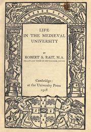 Cover of: Life in the medieval university