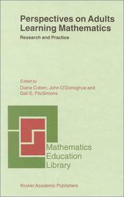 Perspectives on adults learning mathematics : research and practice