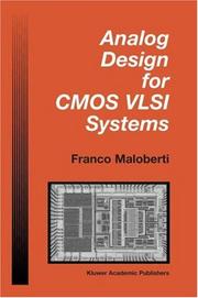 Analog design for CMOS VLSI systems