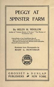 Cover of: Peggy at spinster farm