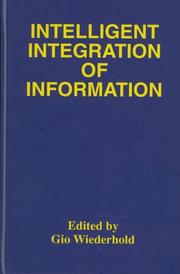 Cover of: Intelligent Integration of Information