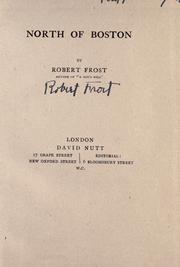 Cover of: North of Boston by Robert Frost
