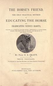 The horse's friend by O. S. Pratt