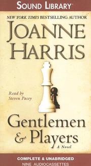 Cover of: Gentlemen & Players by 